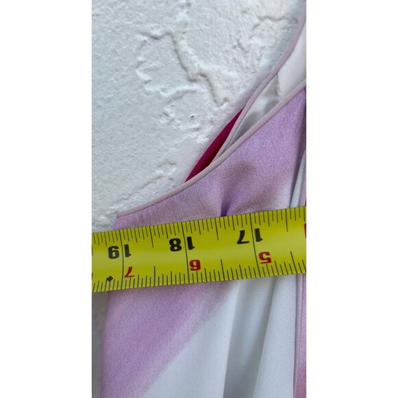 Adam Selman Womens Sleeveless Button Down Ruffled Printed Mini Dress Multi Sz 0 - Picture 5 of 11